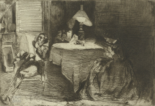 The Music RoomJames McNeill Whistler (American; 1834–1903)1858–59Etching Rijksmuseum, Amsterdam