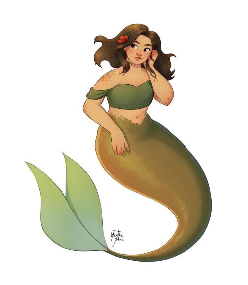 MerMay Day 3 I had so much fun with this one • • • @mermay_official #mermay #mermay2021 #mermaychal