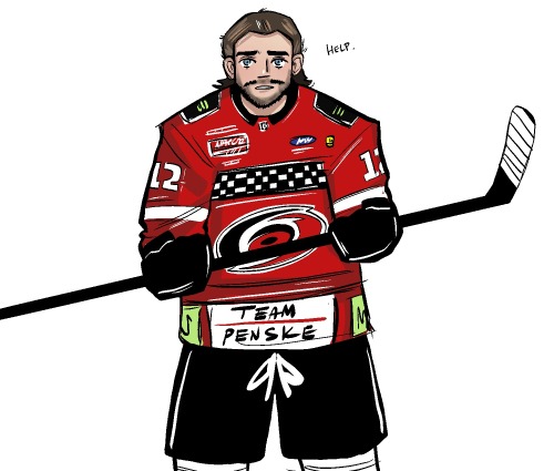 18minutemajor: @ canes celebrate ‘nascar day’ like u mean it u cowards