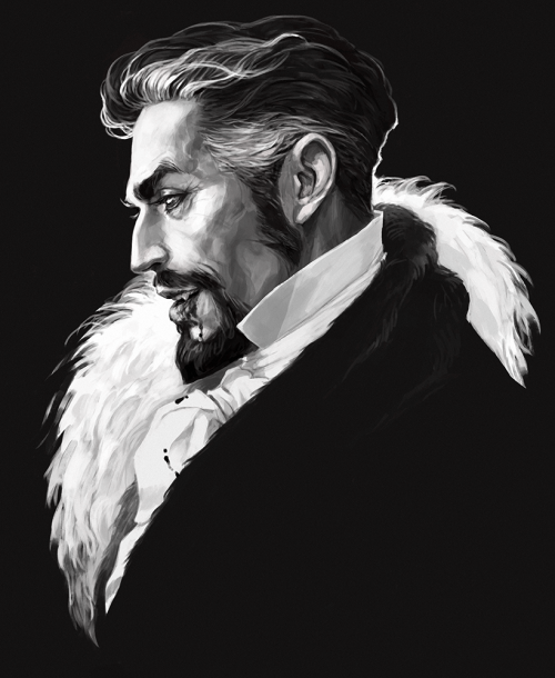 I’m going to paint myself a picture of Sylas Briarwood that is so self-indulging.