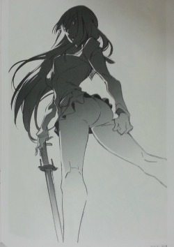  From The Official Kill La Kill Starter Book  &Amp;Lt;3 &Amp;Lt;3 &Amp;Lt;3