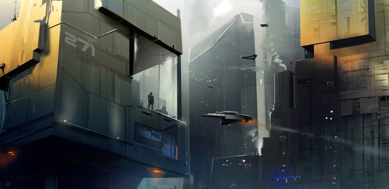this-is-cool:  The impressive science fiction concept art and illustrations of Clinton