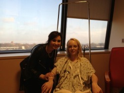 dlovato-news:  Demi visiting a hospital in
