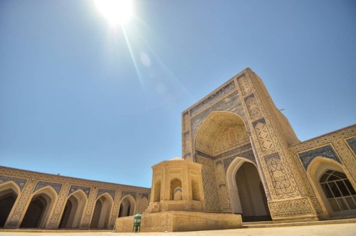 Welcome to the city of Bukhara in Uzbekistan! This open air museum is literally bursting to the seam