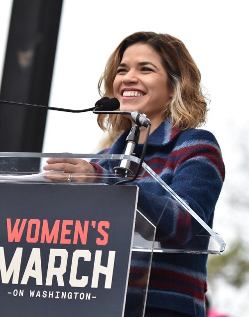 ayajalil:women of color at the women’s march