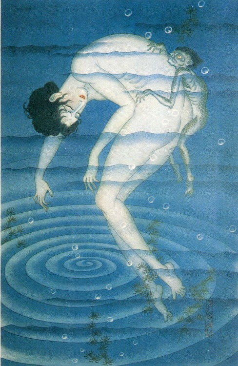red-lipstick:  Sayume Tachibana (Japanese, 1892-1970) 