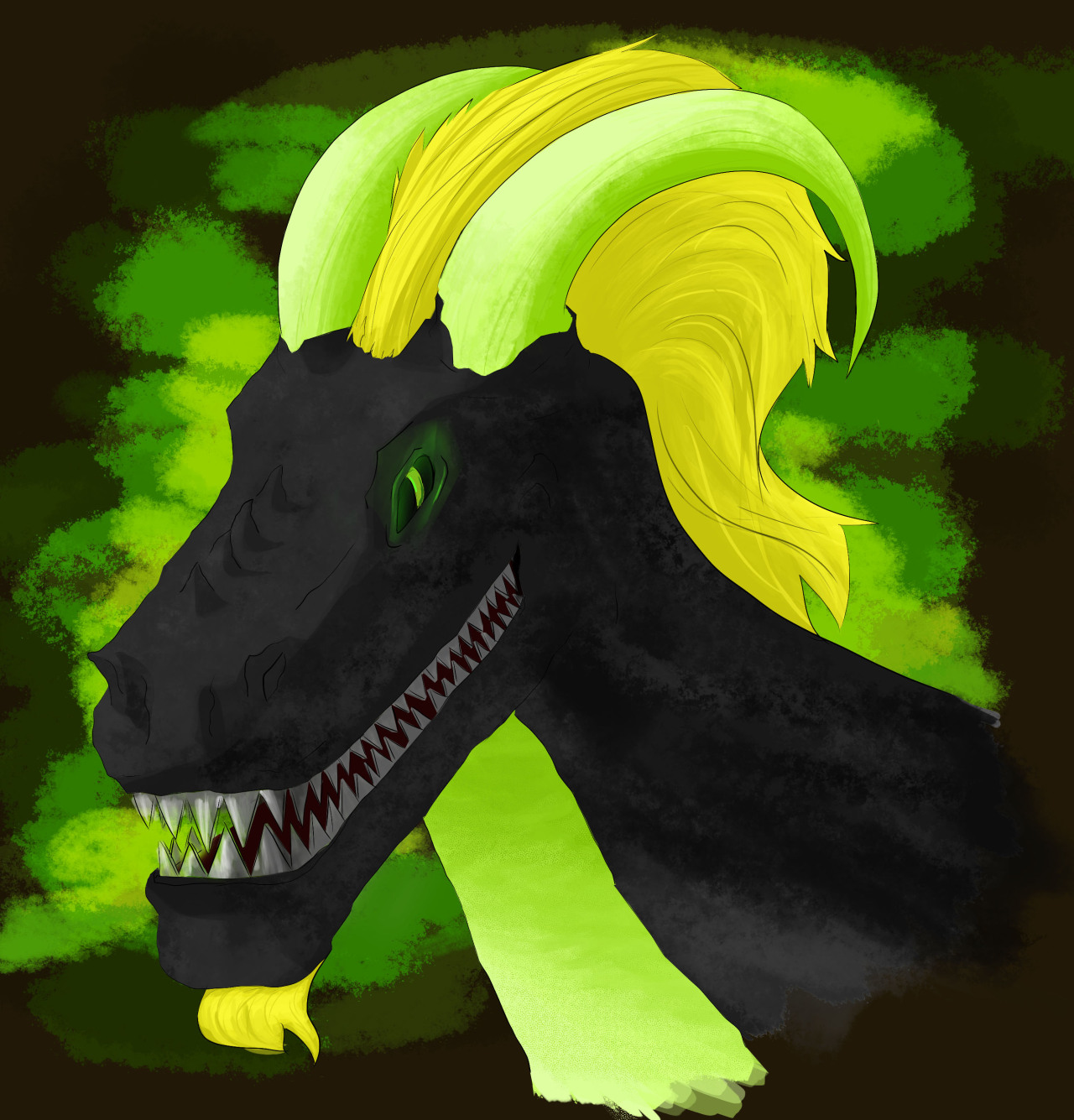 Fuze Dragon - Done by my sister, who hasn&rsquo;t yet set up a website to post