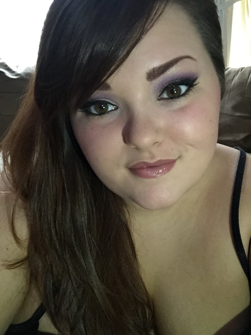 fat-hannah:  So I did a pretty thing with my makeup today.