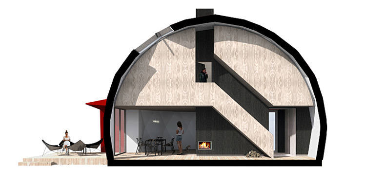 theplaidzebra:  These environmentally friendly foldable dome homes are for the all-season