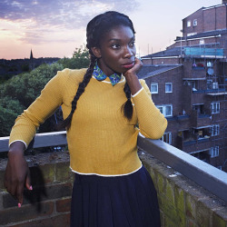 superselected:  Raunchy Satire Series ‘Chewing Gum’ Hits Netflix. Chewing Gum stars actress, writer and comedian Michaela Coel, who plays Tracey Gordon, a character that manages to be quirky, bawdy, awkward, and at times, naive and nihilistic.  The