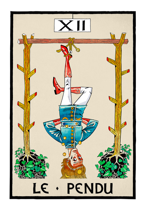 thisismrtito: Tarot (8-14) by Jamie Hewlett The Suggestionists  art exhibition