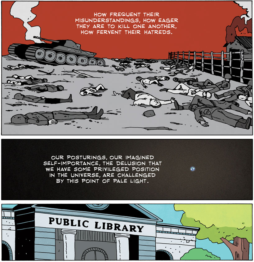 tastysynapse:  Zen Pencils Comic: 100. CARL SAGAN: Pale blue dot 