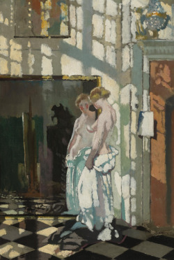 art-mirrors-art:  William Orpen - Summer (1924)
