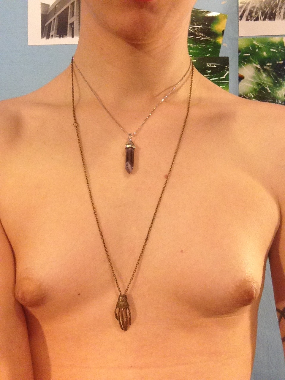 sophieladder:  jewelry ft. my tits :p 