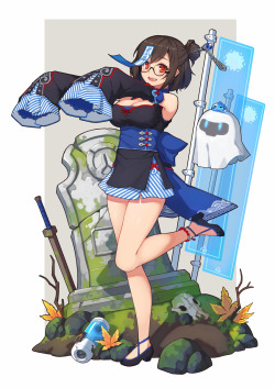 magsdirtymind:  borealisowl:Jiangshi Mei, Mei / Terras: pixiv, twitterOQ   FUKKIN CUUUUUUUUUTE!