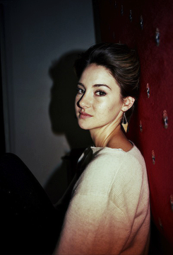 shailenewoodleydaily:  I’m already the most fortunate girl in the world, so I have zero expectations