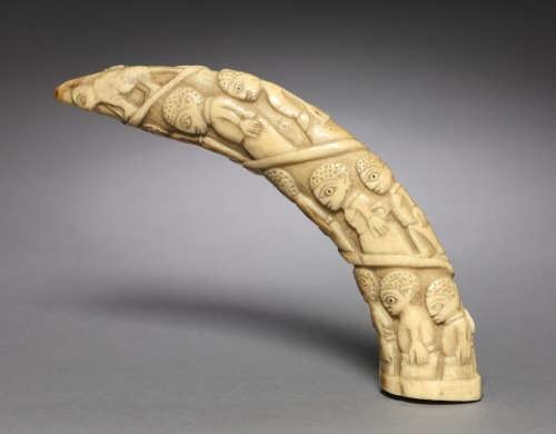 Carving, c. 1900, Cleveland Museum of Art: African ArtSize: Overall: 17.8 cm (7 in.)Medium: ivoryhtt