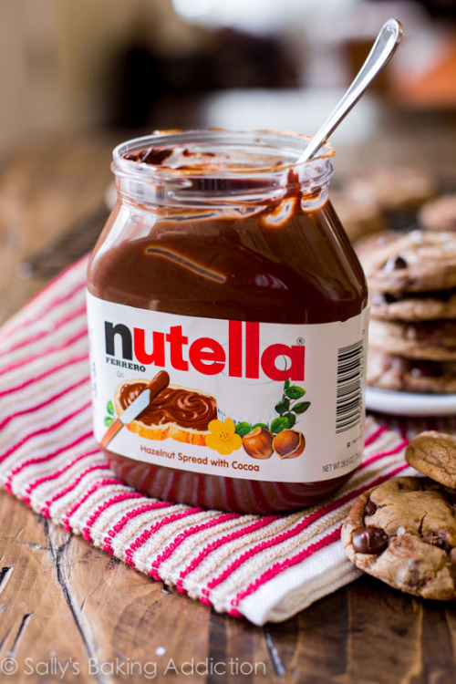 foodffs:  Nutella Chocolate Chip Cookies.Really nice recipes. Every hour.