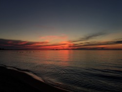 abstractful:  Sunset on Lake Superior in