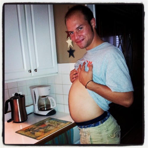 pregnant man