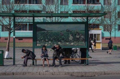 12h51mn:North Korea’s bus stop By Heather Brady