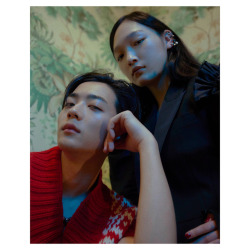 ga-kyi:    The Fashion Post: The Look  Starring Ryo Ryusei &amp; Saki Nakashima In Alexander McQueen   