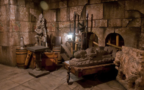 disneylandguru: On Indiana Jones there are over 168,000 square feet of hand-carved surfaces.