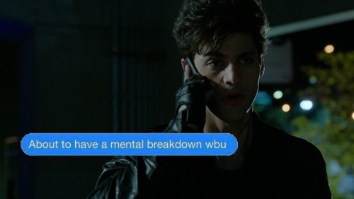 grayacejace: Shadowhunters &amp; text message 14/?