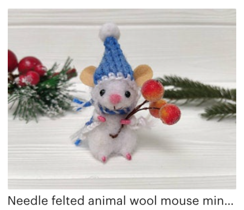 sharkodactyl:sharkodactyl:sharkodactyl:love is stored in the etsy search results for “felt mouse” CH