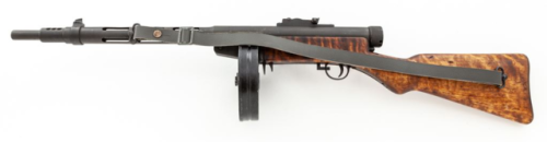 Finnish M31 Suomi submachine gun, Winter War/World War II.from Orange Coast Auctions