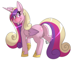 the-big-bad-wolf-art:  Haven’t drawn ponies in awhile….couldn’t think of anything else to draw. So here is Cadance!   x: