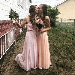 rachelandsarahproductions:  Being a bridesmaid