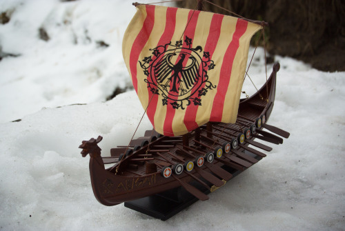 the-ginger-viking: Did a cool thing with some friends to celebrate the changing of my name. Carved m