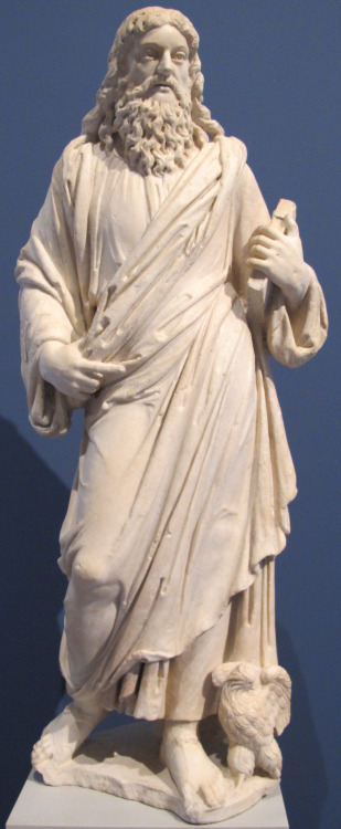 Saint John the Evangelist, by Lorenzo Bregno, Bode-Museum, Berlin.