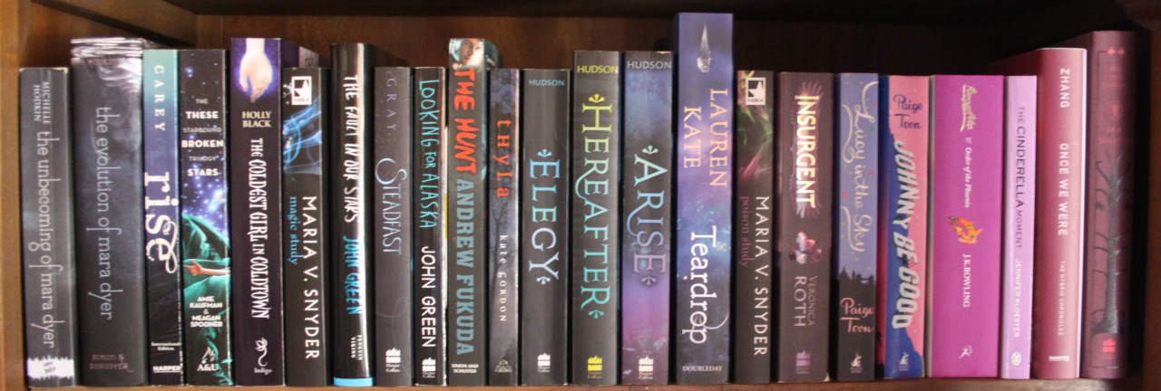 books-glorious-books:  tilly-and-her-books:  I tried to make my shelves rainbow which