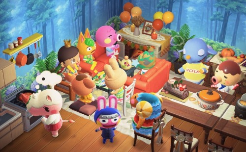 Thanksgiving Turkey Day celebrations with my villagers!