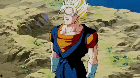 lookkinks: infinite-beef:   Thought I’d make a nice little gif set of Vegito getting
