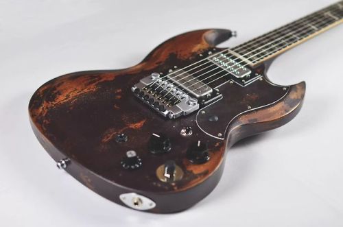 bushdog:Jaydee Tony Iommi Old Boy Doublecut 2018 Distressed Relic | Reverb