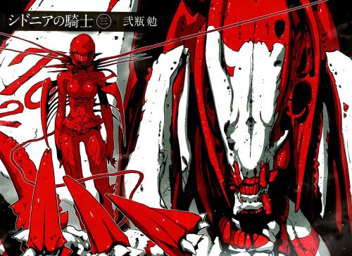bellatorinmachina:  Nihei Tsutomu, manga: Sidonia no Kishi 