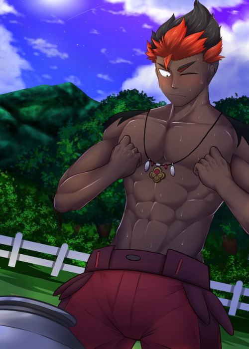 tofuboy:  Kaki from Pokemon Sun & Moon