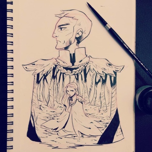 Today is #snow Ay siempre me da penita poner cosas de mis OCs pero tenia esta composición en 