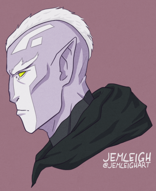 tried something new with shading/textures :3 (i looooove the character designs for all the new galra