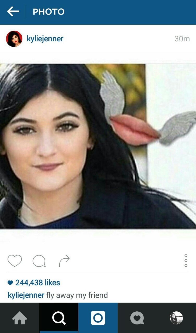 doot:  The last thing I would expect Kylie to post     