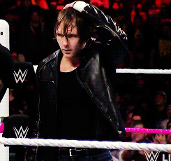 deanarmbrose:  dean ambrose doesn’t believe in the power of positivity.
