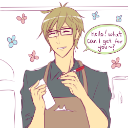 wafflesex:  COFFEE SHOP AUs ARE IMPORTANT (THANKS MAKOTO)