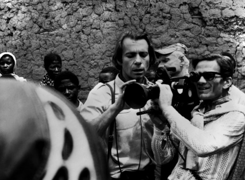 We are on the set of Salò, or the 120 Days of Sodom. Pasolini lets a small camera team led by the journalist Gideon Bachmann follow him around engaging him in a long and extraordinary interview/conversation. The interview turns into a long,...