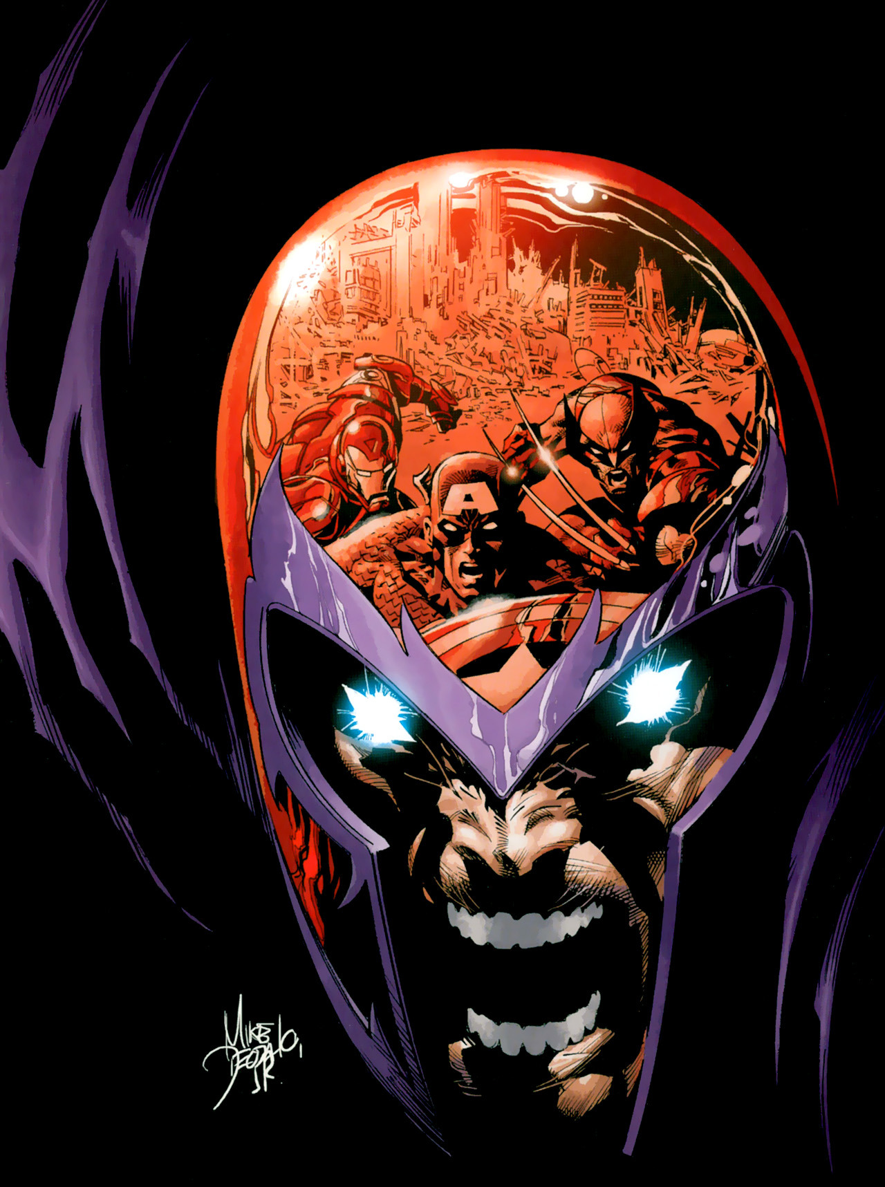 Magneto; by Mike Deodato