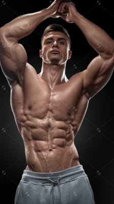 Rippling Defined Muscle!