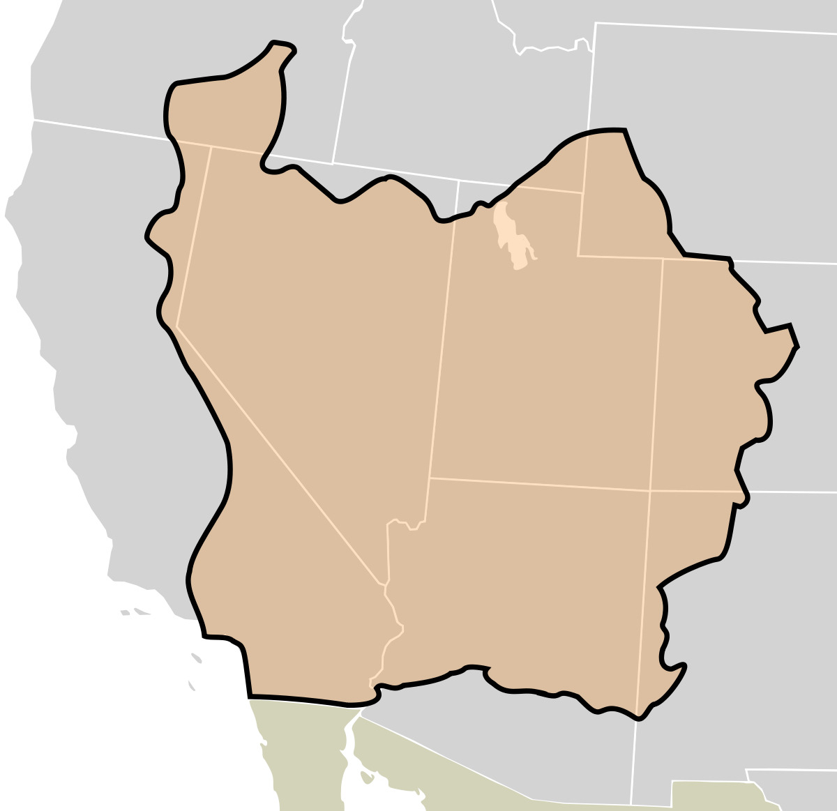 Proposed State Of Deseret The State Of Deseret Maps On The Web