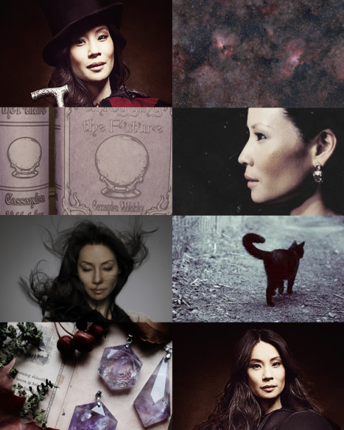 feministofthewatertribe: Colours of Potter 6/50↳ Lucy Lui as Cassandra Vablatsky Cassandra Vabl